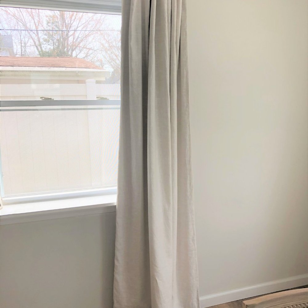 3 Pottery Barn Emery Linen Blackout Drapes